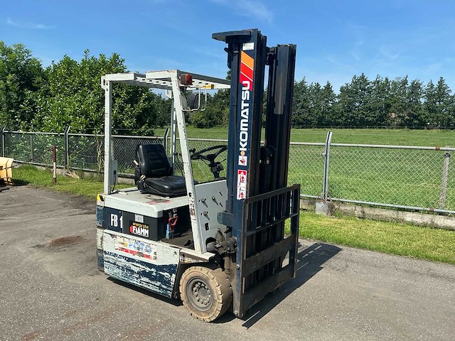 1993 komatsu fb13m-2 vorkheftruck - afbeelding 7 van  13