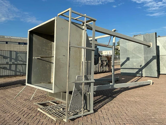 1993 lafontaine 17.203 big bag trechter met trilmotor overige vulmachines - afbeelding 12 van  26