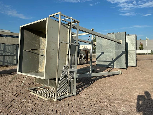 1993 lafontaine 17.203 big bag trechter met trilmotor overige vulmachines - afbeelding 1 van  26