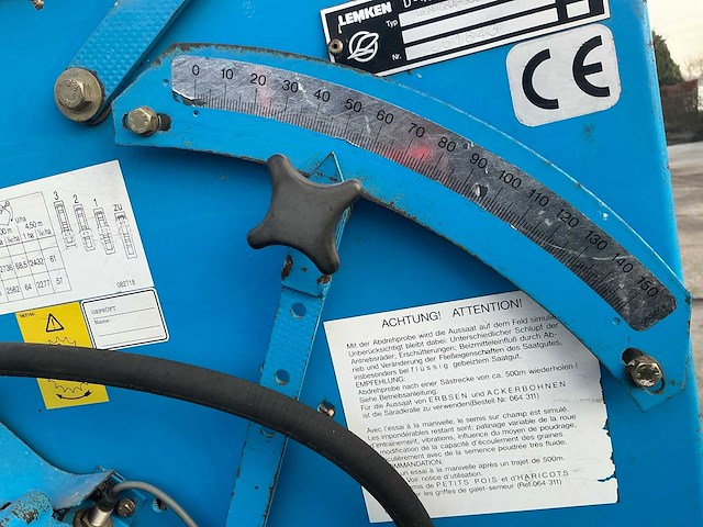 1993 lemken hassia dka 3000/28 zaaimachine - afbeelding 5 van  15