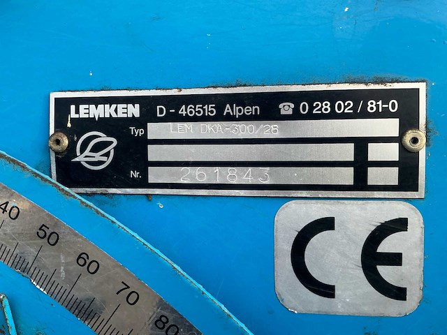 1993 lemken hassia dka 3000/28 zaaimachine - afbeelding 6 van  15