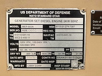 1993 libby corp mep-802a stroomgenerator - afbeelding 7 van  15