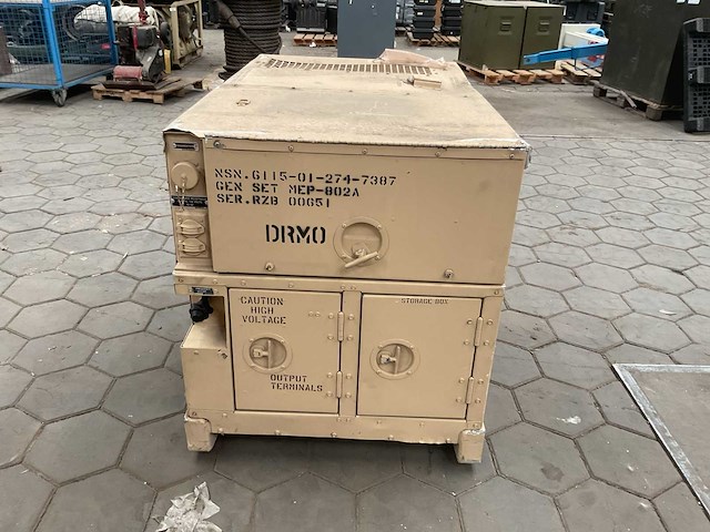 1993 libby corp mep-802a stroomgenerator - afbeelding 8 van  15
