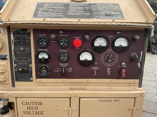 1993 libby corp mep-802a stroomgenerator - afbeelding 14 van  15