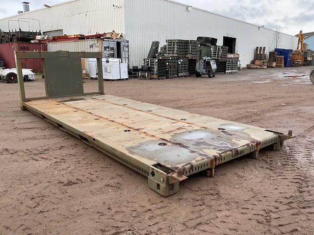 1993 lohr 20 pieds plm haakarm platform - afbeelding 4 van  5