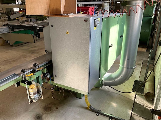 1993 martin t90 vierzijdige profileer- en schaafmachine - afbeelding 16 van  21