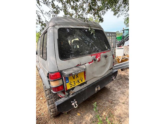 1993 mitsubishi pajero td glx panel van 2.5 td 4x4 – terrein-/crossauto – lier – inclusief onderdelen - afbeelding 5 van  11