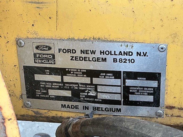 1993 new holland d1000 balenpers - afbeelding 14 van  22