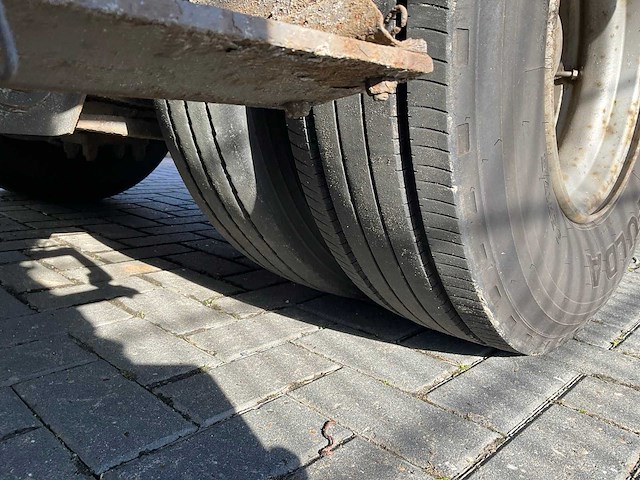 1993 nooteboom asdv-28 oprij schamelaanhangwagen - afbeelding 2 van  15