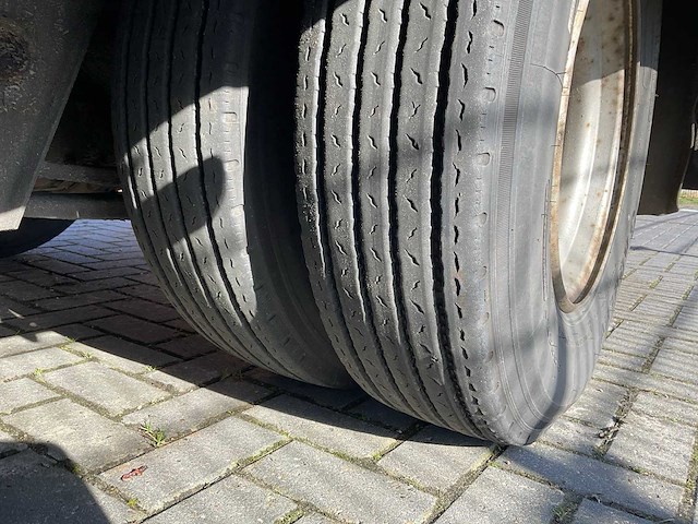 1993 nooteboom asdv-28 oprij schamelaanhangwagen - afbeelding 3 van  15