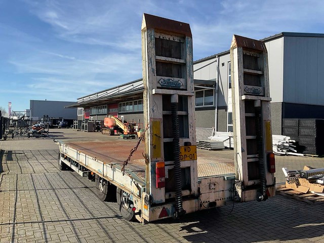 1993 nooteboom asdv-28 oprij schamelaanhangwagen - afbeelding 8 van  15