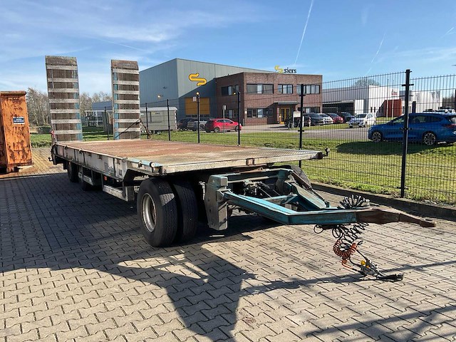 1993 nooteboom asdv-28 oprij schamelaanhangwagen - afbeelding 10 van  15