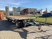 1993 nooteboom asdv-28 oprij schamelaanhangwagen - afbeelding 10 van  15