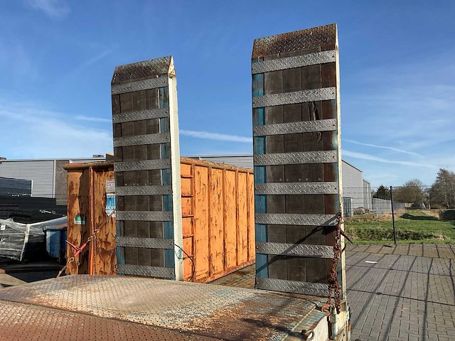 1993 nooteboom asdv-28 oprij schamelaanhangwagen - afbeelding 13 van  15