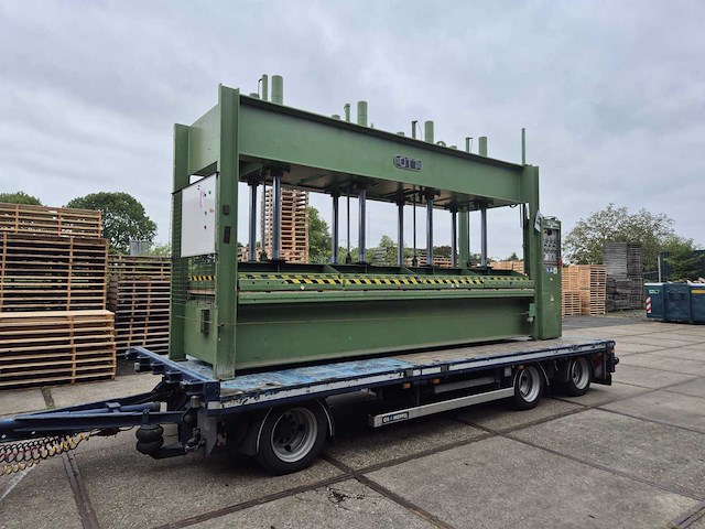 1993 ott 300 k-dsp - 30 tons hydraulische koude (multiplex) persmachine - afbeelding 2 van  6