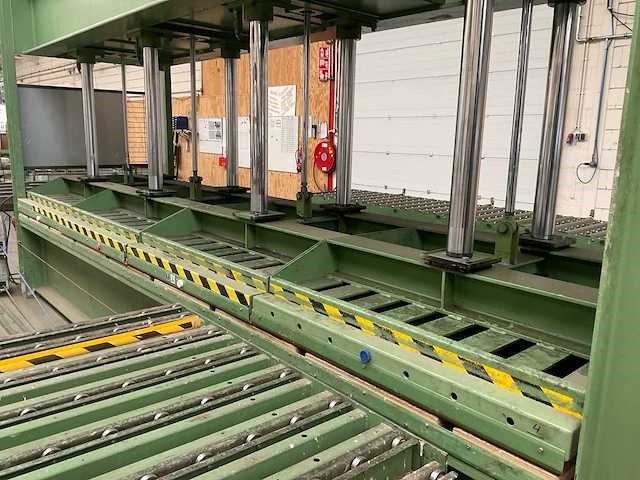 1993 ott 300 k-dsp - 30 tons hydraulische koude (multiplex) persmachine - afbeelding 4 van  6