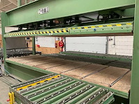 1993 ott 300 k-dsp - 30 tons hydraulische koude (multiplex) persmachine - afbeelding 5 van  6