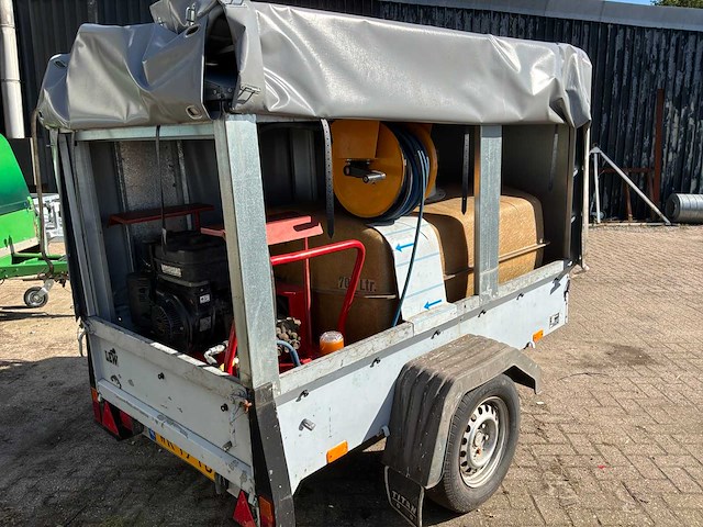 1993 saris sz100 hogedrukreiniger in aanhangwagen - afbeelding 4 van  6