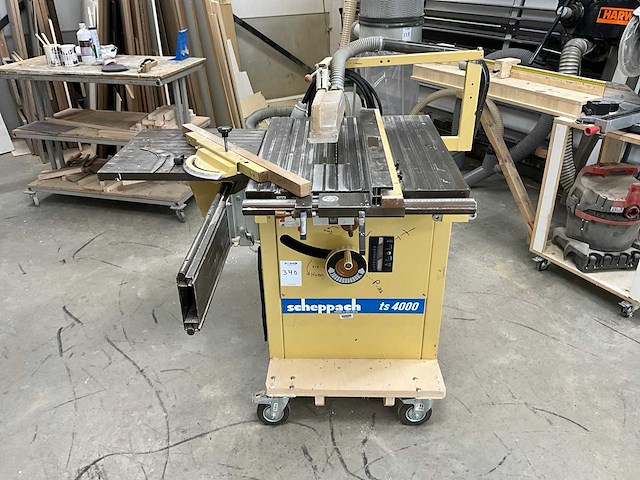 1993 scheppach ts4000 precisie tafelcirkelzaag - afbeelding 1 van  9