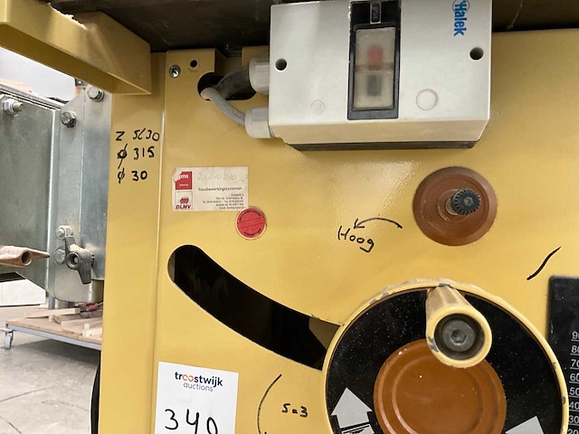 1993 scheppach ts4000 precisie tafelcirkelzaag - afbeelding 8 van  9