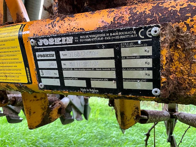 1993 schuitemaker rubusta 92 mesttank - afbeelding 6 van  24