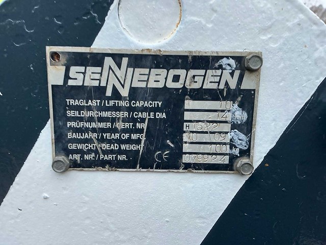 1993 sennebogen s613m mobiele kraan - afbeelding 19 van  30