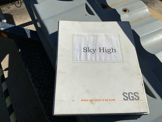 1993 sky high 1200 - knikarm hoogwerker - afbeelding 11 van  20