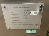 1993 spang & brands cp 800 12 kops zak weegmachine - afbeelding 4 van  8