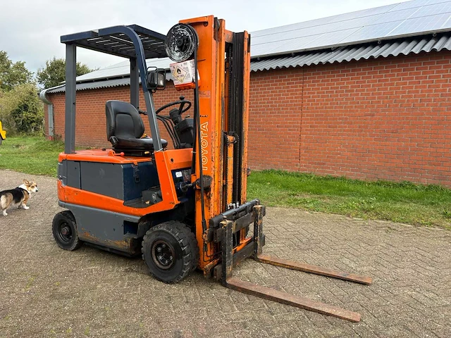 1993 toyota fbm16 vorkheftruck - afbeelding 5 van  10
