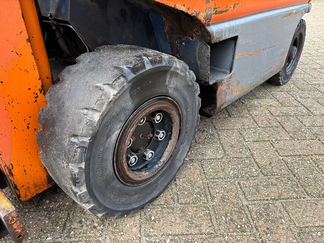 1993 toyota fbm16 vorkheftruck - afbeelding 7 van  10
