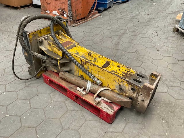 1993 van den heuvel tex700/800 hydraulische breekhamer - afbeelding 1 van  7
