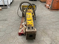 1993 van den heuvel tex700/800 hydraulische breekhamer - afbeelding 2 van  7
