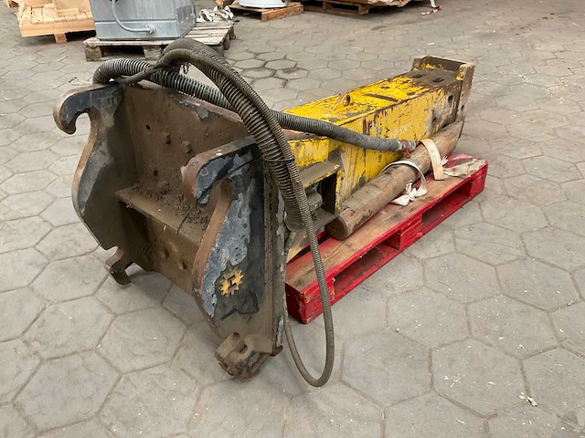 1993 van den heuvel tex700/800 hydraulische breekhamer - afbeelding 6 van  7