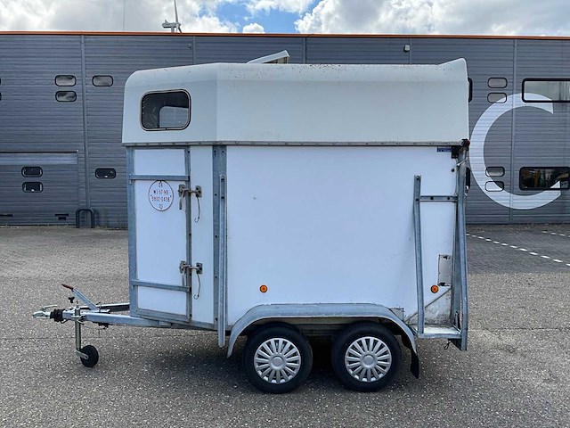 1993 weijer w1700-s paardentrailer wj-57-nb - afbeelding 10 van  19