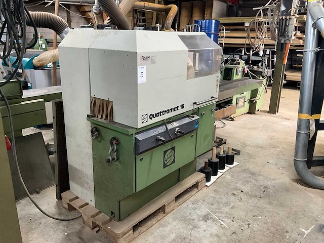 1993 weinig quattromat 18 vierzijdige schaafmachine - afbeelding 1 van  13