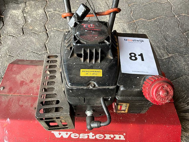 1993 western mb50 veegmachine - afbeelding 4 van  6