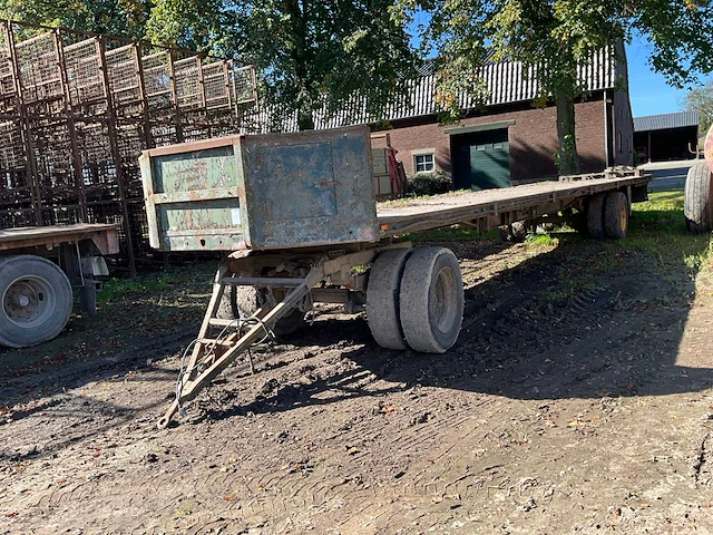 1993 zelfbouw platte wagen - afbeelding 1 van  12