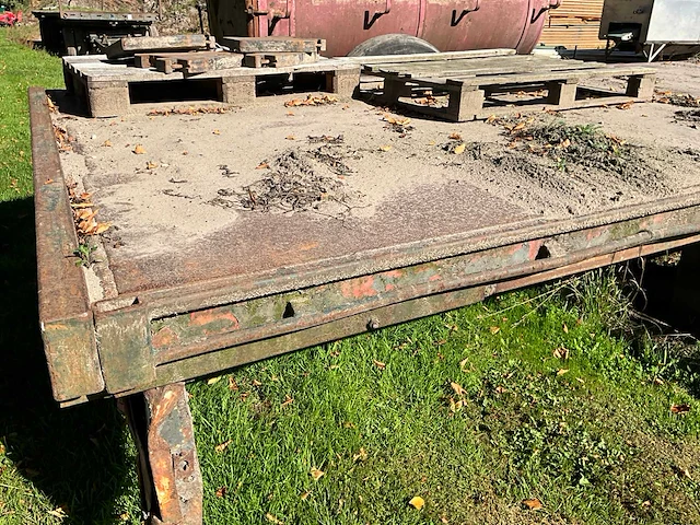 1993 zelfbouw platte wagen - afbeelding 7 van  12