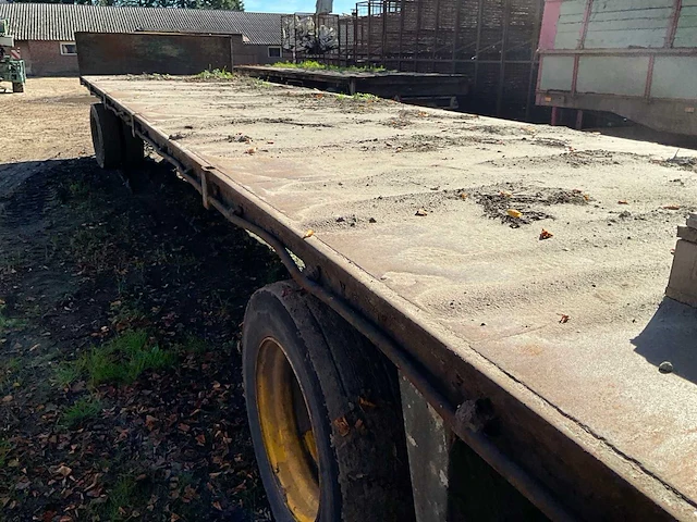 1993 zelfbouw platte wagen - afbeelding 11 van  12