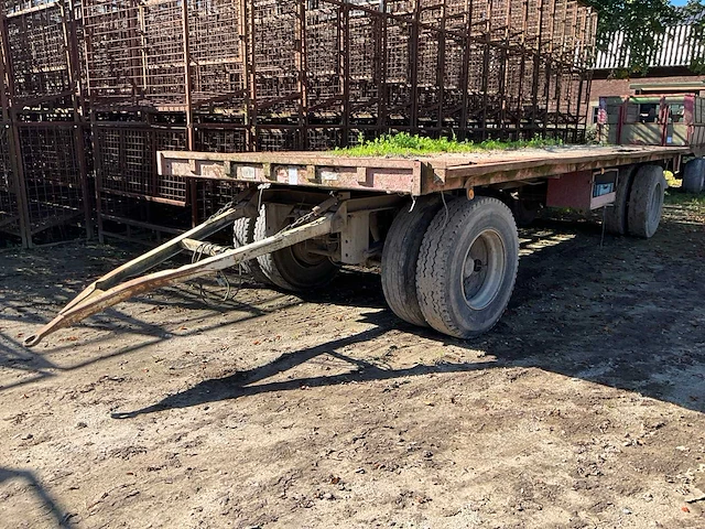 1993 zelfbouw platte wagen - afbeelding 1 van  14