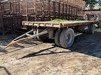 1993 zelfbouw platte wagen