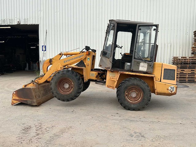 1993 zettelmeyer zl502 shovel - afbeelding 2 van  17
