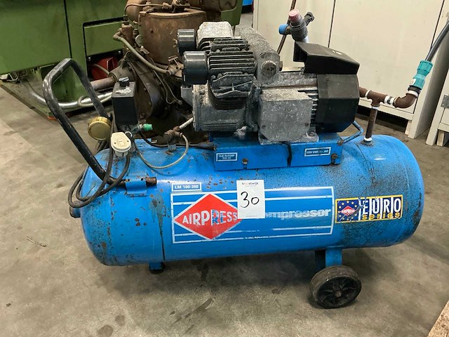 1994 airpress lm 100-350 luchtcompressor - afbeelding 2 van  6