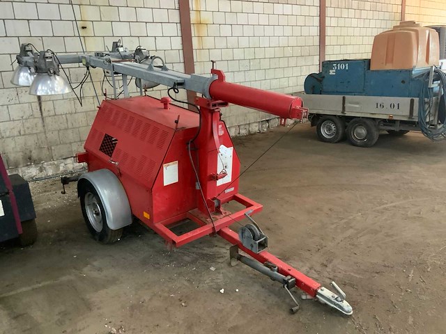 1994 amida sl4050d 4mh mobiele lichtmast - afbeelding 3 van  10