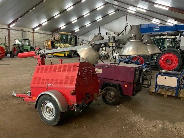 1994 amida sl4050d 4mh mobiele lichtmast - afbeelding 4 van  10