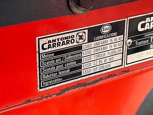 1994 antonio carraro tigrone 5500 minitractor - afbeelding 10 van  19