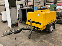 1994 atlas copco luchtcompressor / generator aanhangwagen
