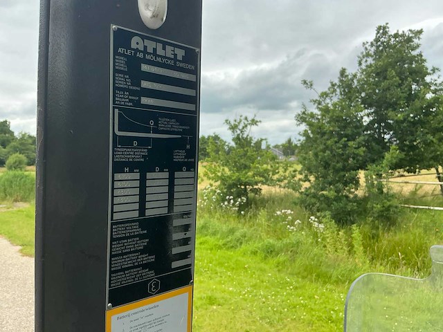 1994 atlet reach truck - afbeelding 20 van  20