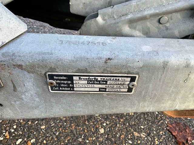1994 brenderup paardentrailer wl-83-kb - afbeelding 13 van  20