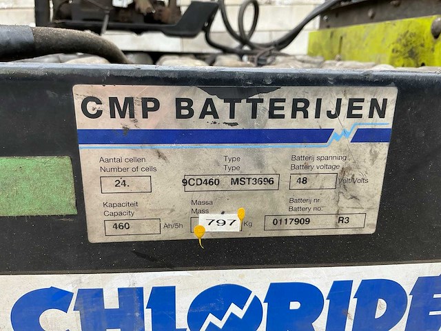 1994 clark tm 15 vorkheftruck - afbeelding 23 van  31